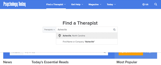 How to find a therapist